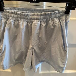 Light baby Blue pace breaker 5" lululemon short
